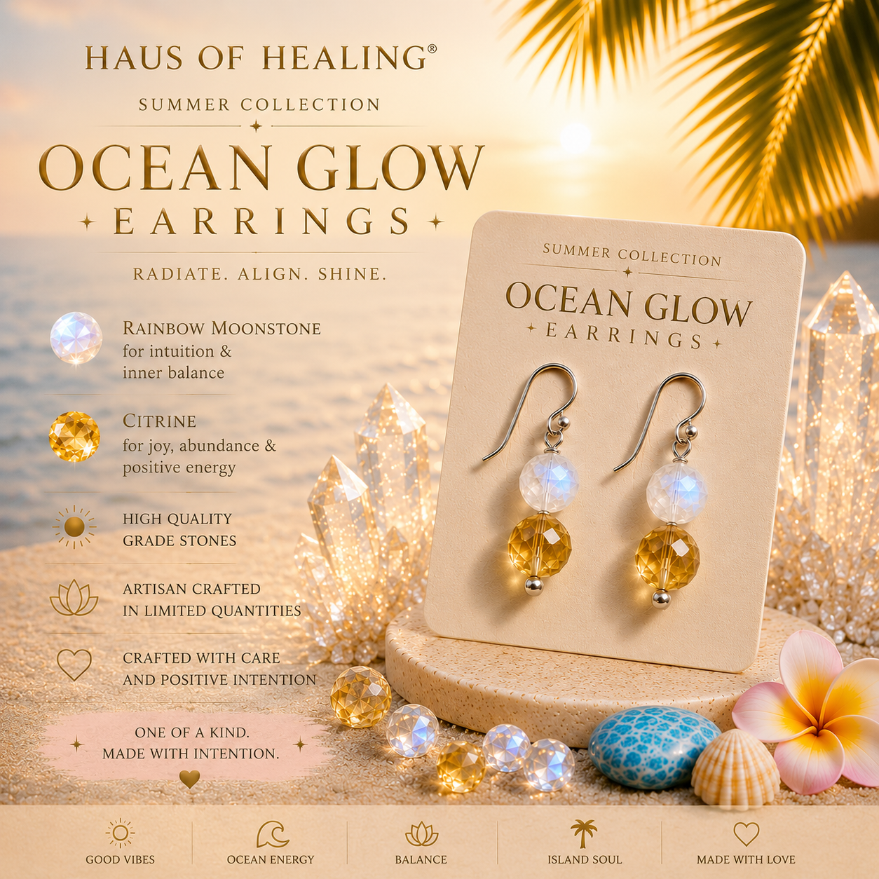 Ocean Glow Earrings