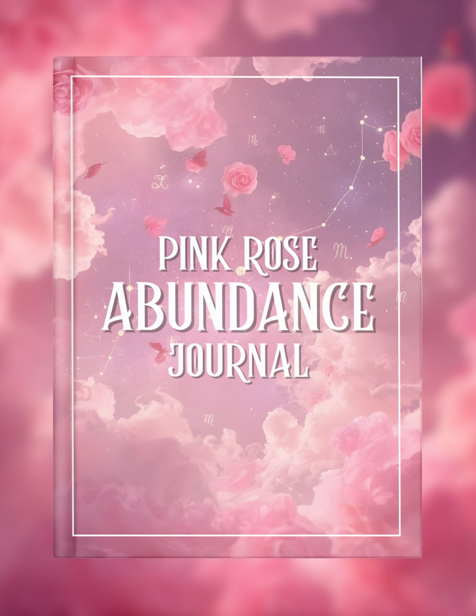 Free Pink Rose Abundance Journal Ritual Page
