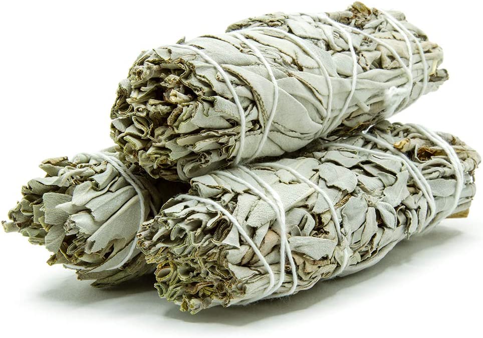 4" California White Sage Stick