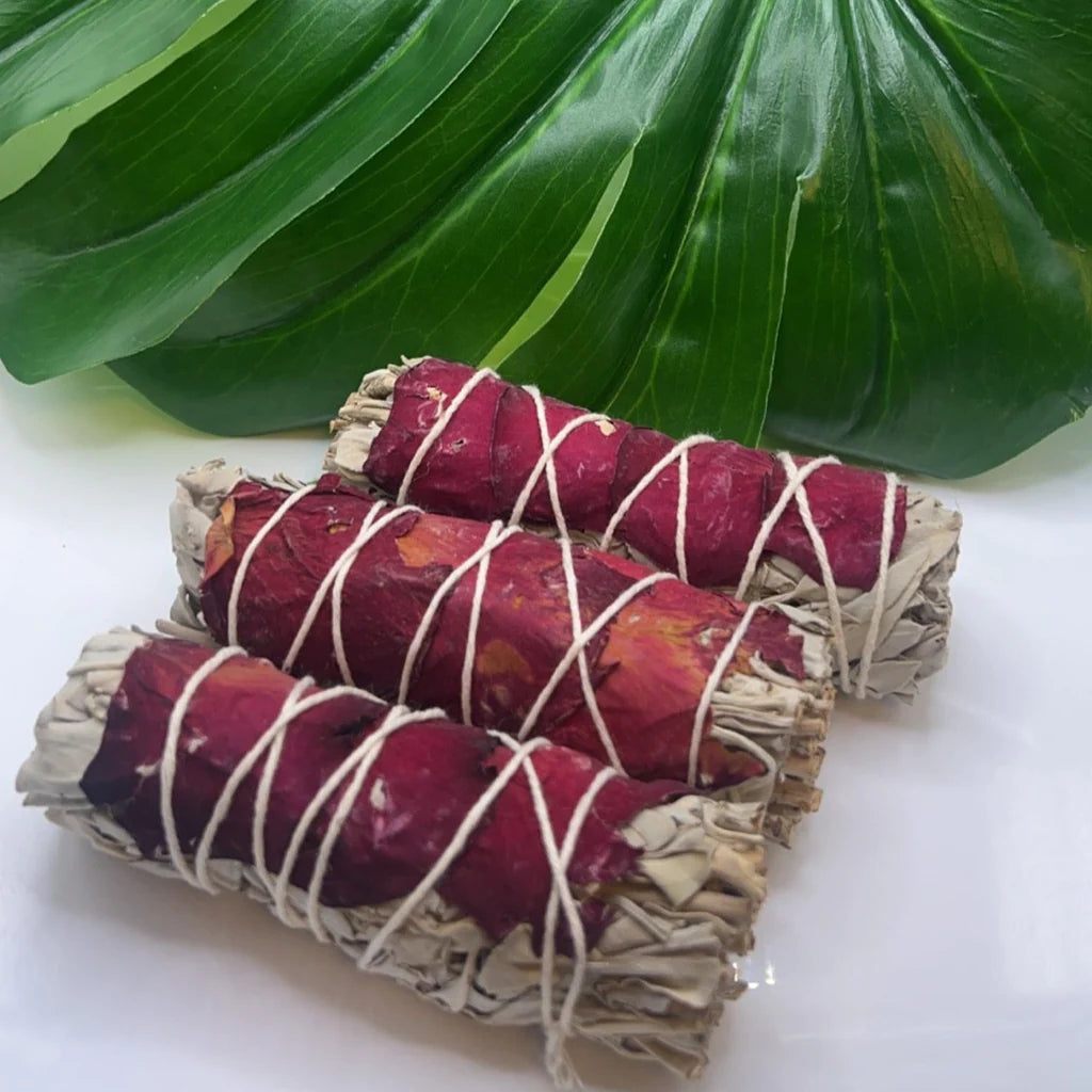 4" California White Sage & Floral