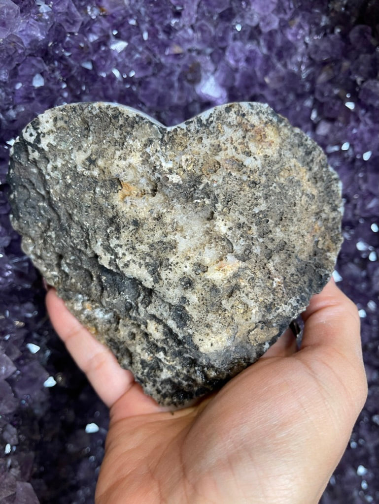 💛 Solar Heart Activation – High-Grade Citrine Heart