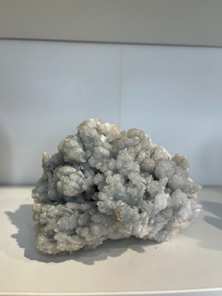 🌊 Ocean of Calm – Blue Aragonite from Mexico