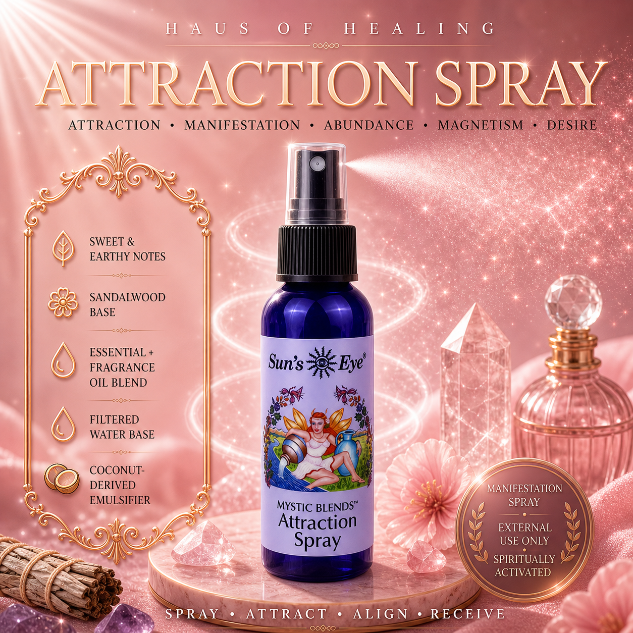 Attraction Spray