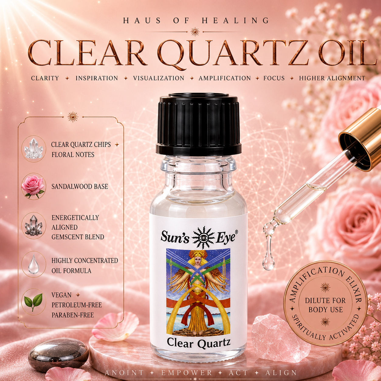 Clear Quartz Oil