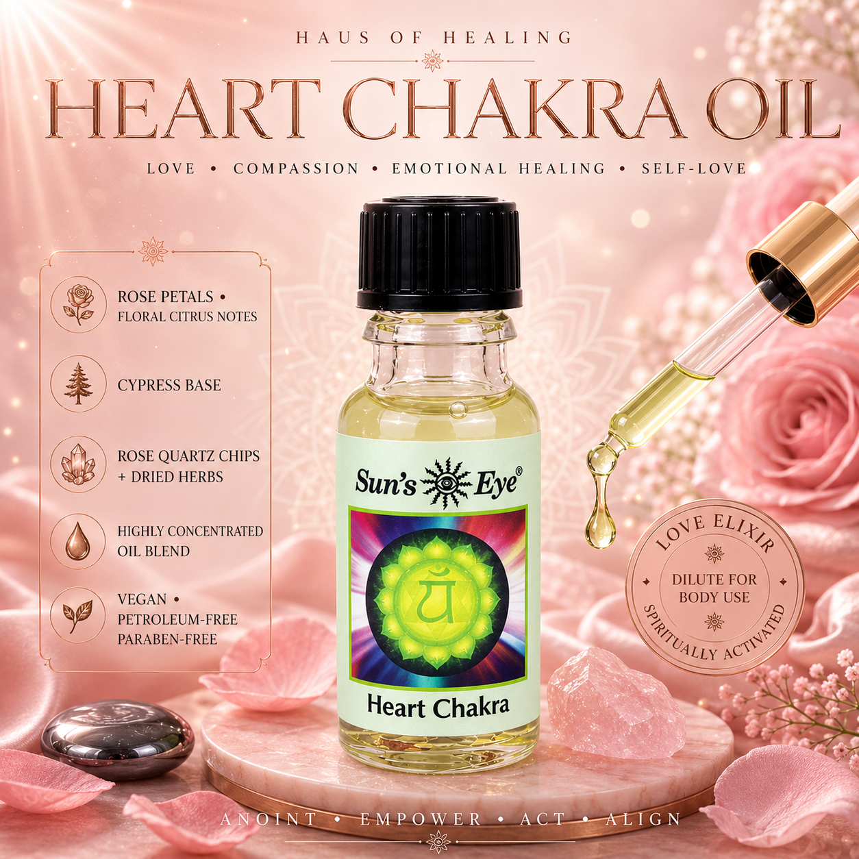 Heart Chakra Oil