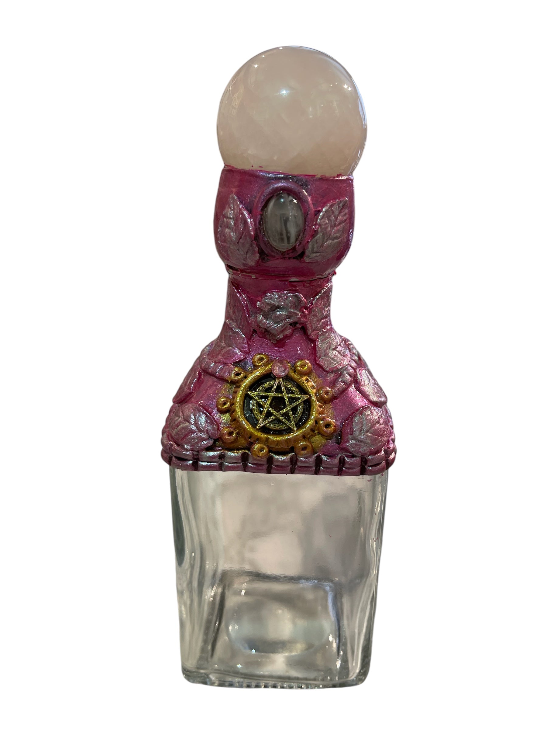 Magical Moon Water Spell Jar - Rose Quartz