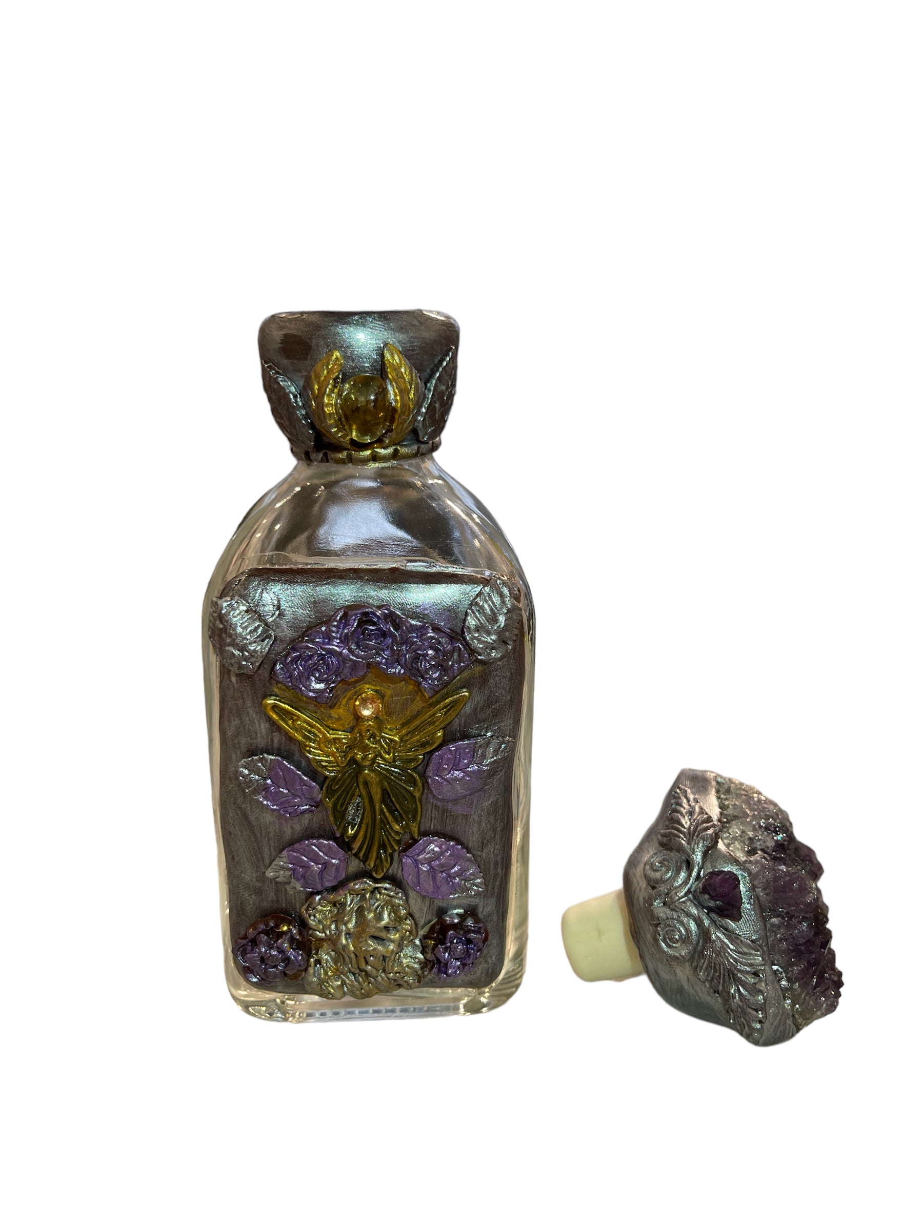 Magical Moon Water Spell Jar - Amethyst
