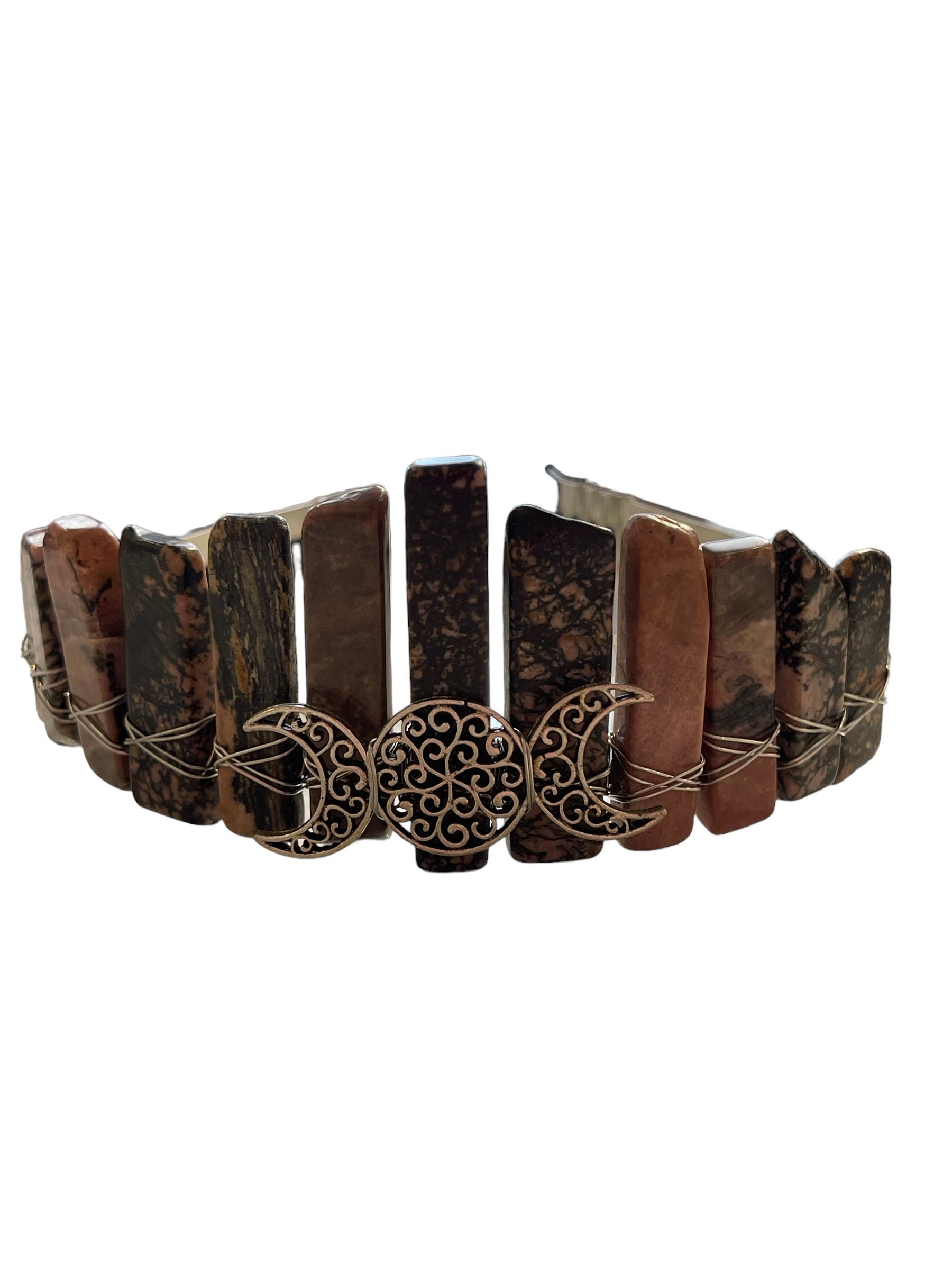 Crystal Crowns - Rhodonite