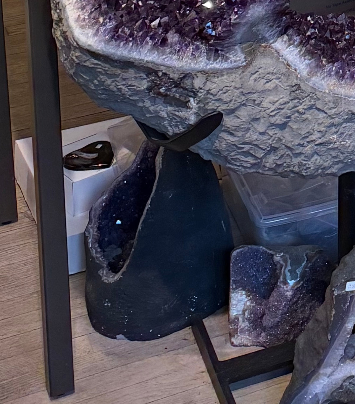 The Violet Cavern 💜 – Brazilian Amethyst Cave | 19.00 kg