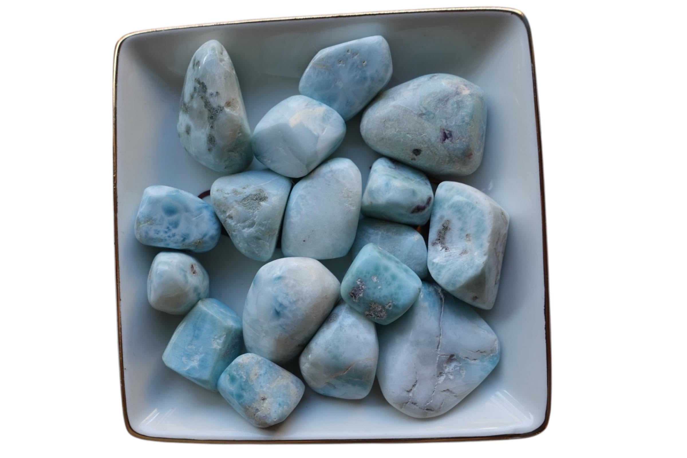 Larimar Tumbled Stones