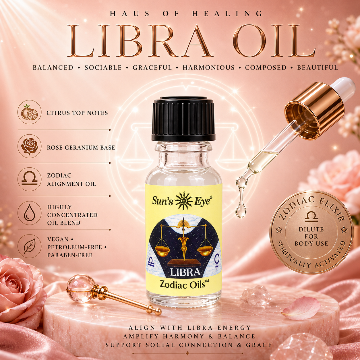 Libra Zodiac Oil