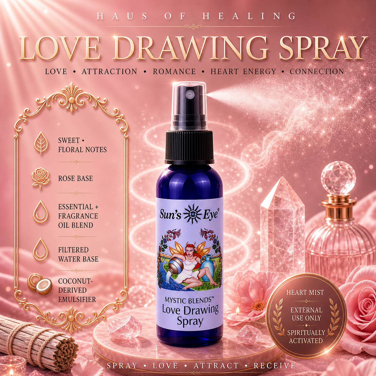 Love Drawing Spray