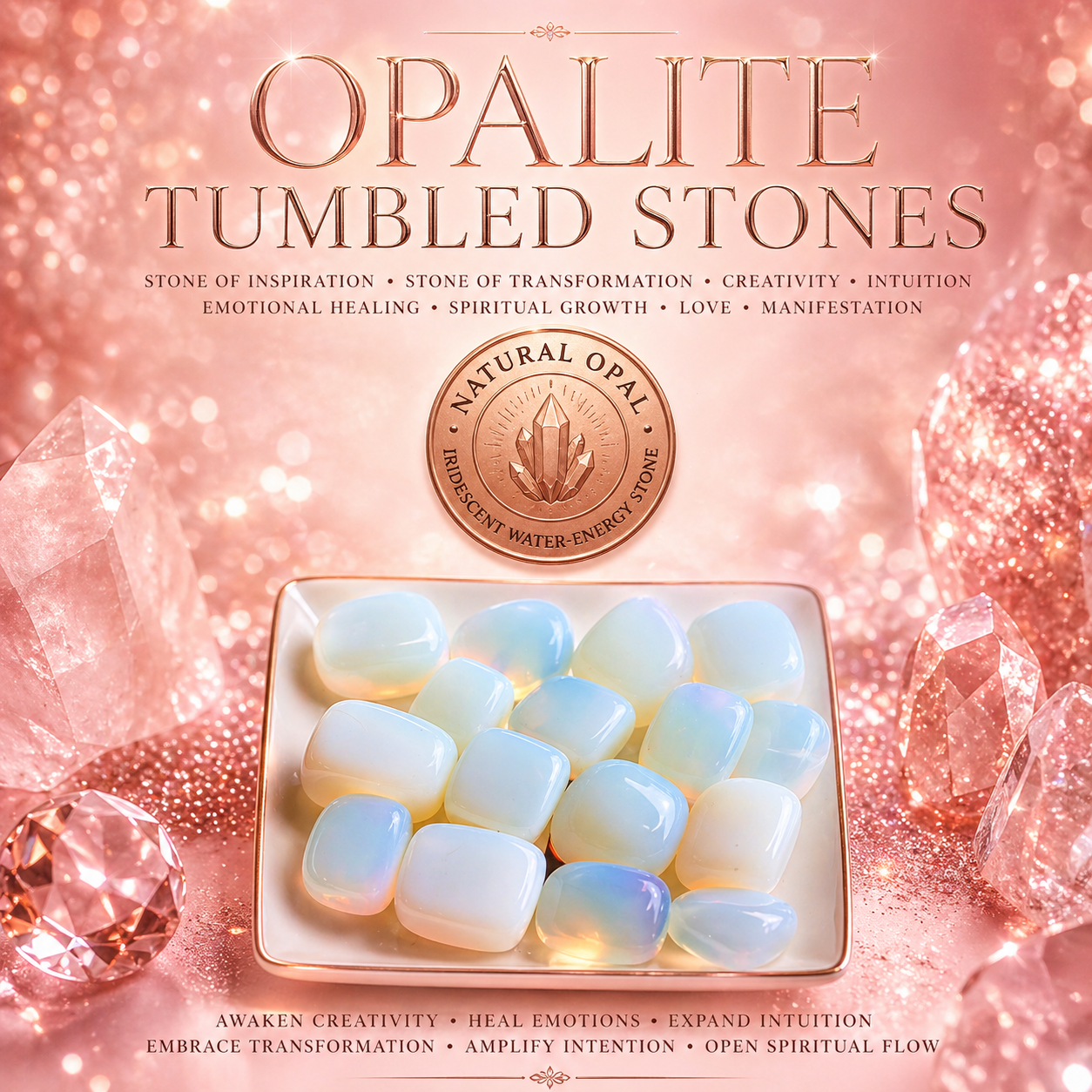 Opalite Tumbled Stones