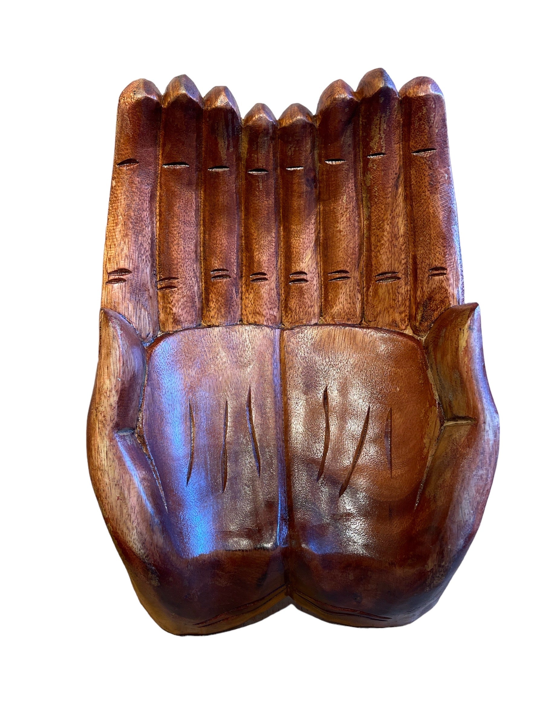 Carved Wooden Hands - XXL Two Hands