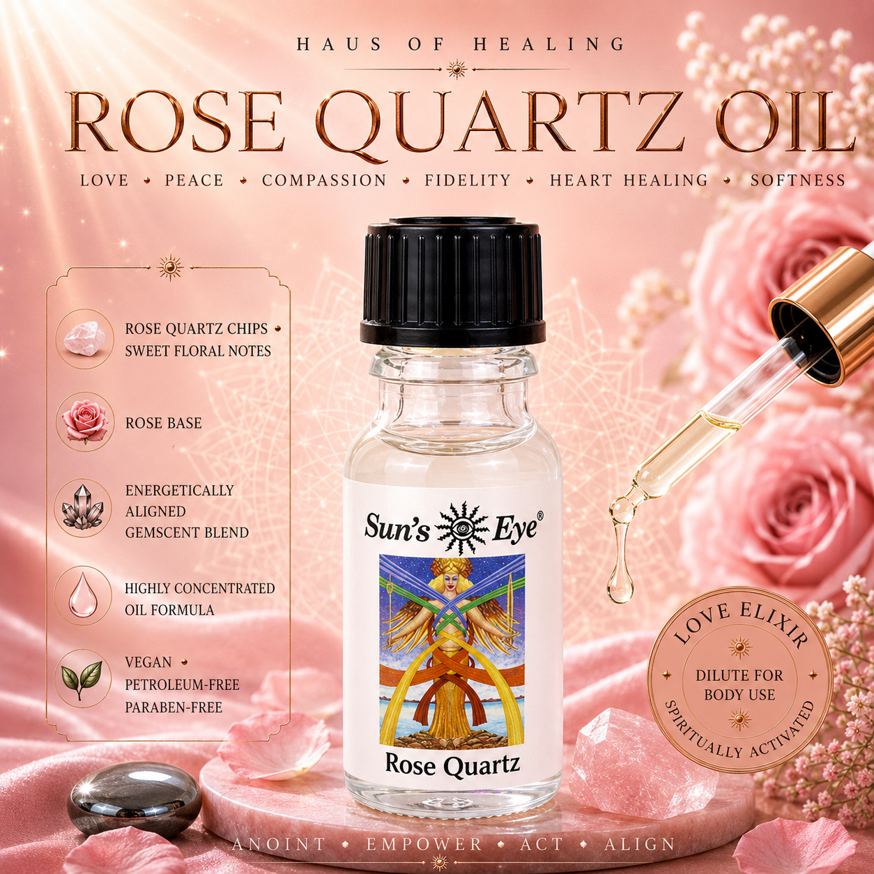 Rose Quartz Oil
