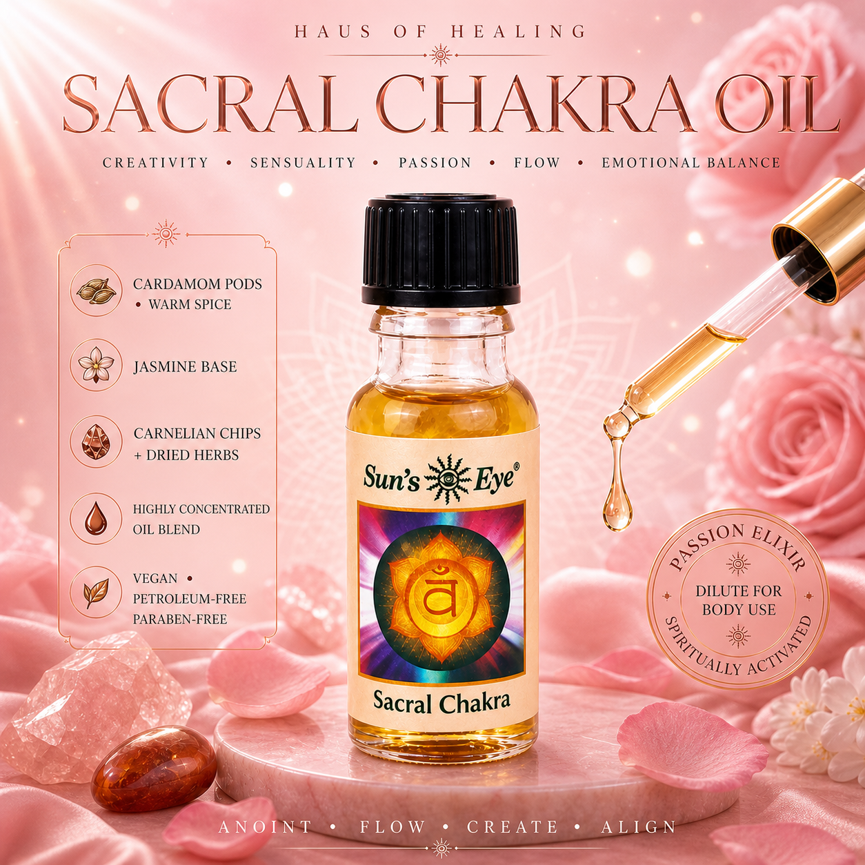 Sacral Chakra Oil
