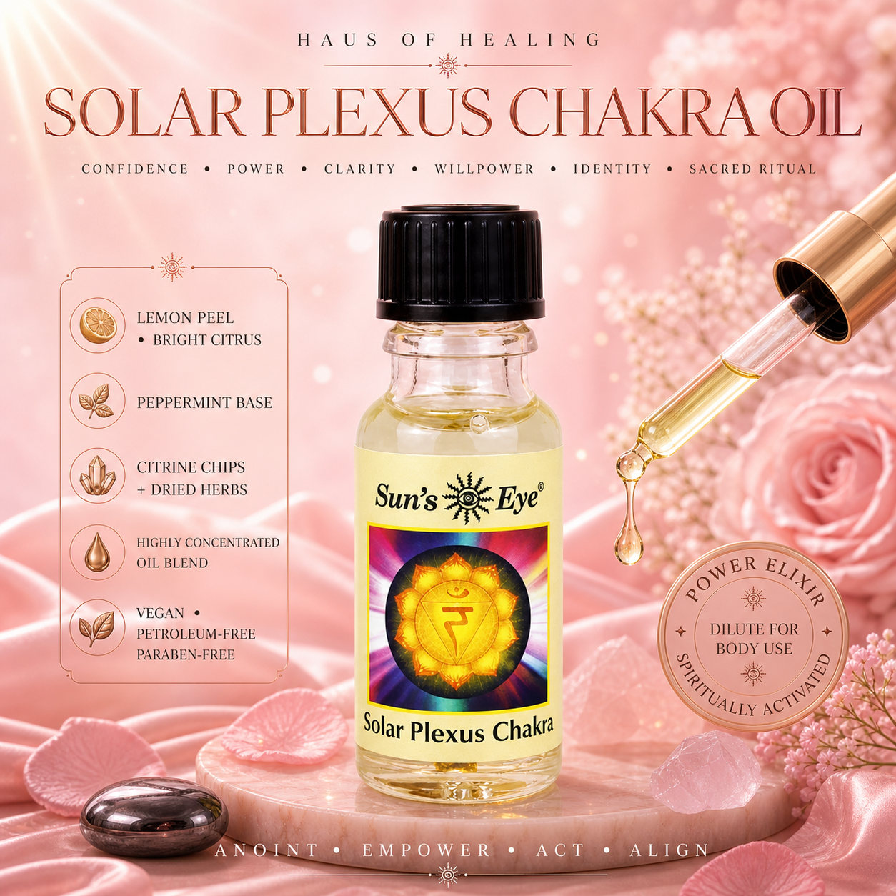 Solar Plexus Chakra Oil