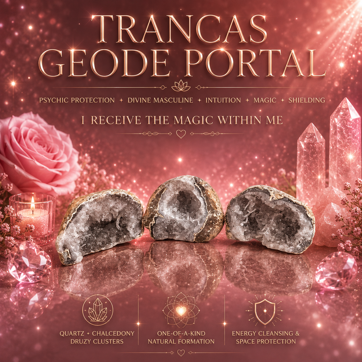 🤍 Earth’s Secret Temple – Trancas Geode Portal