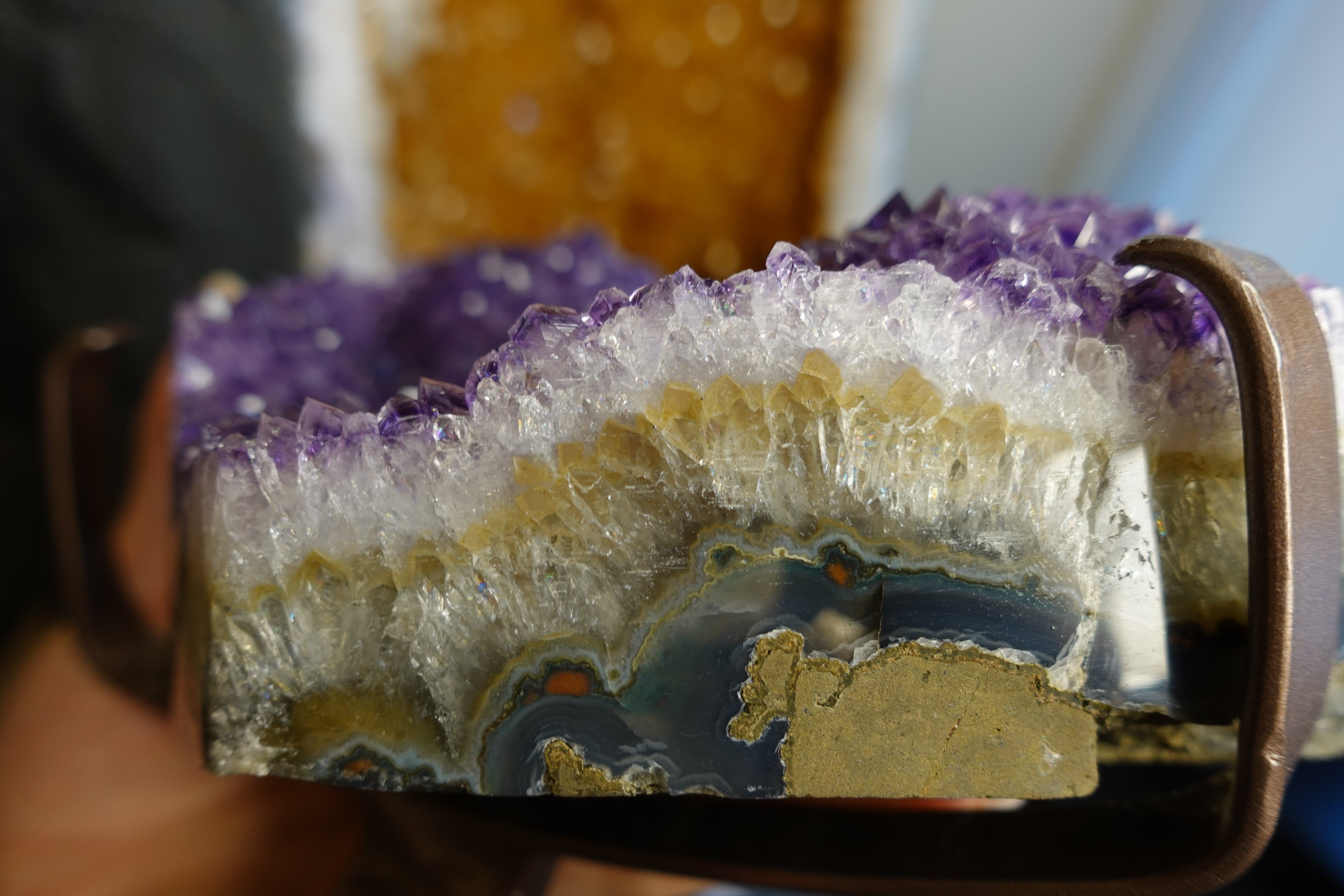 Amethyst On Mount Collection - Heart 2