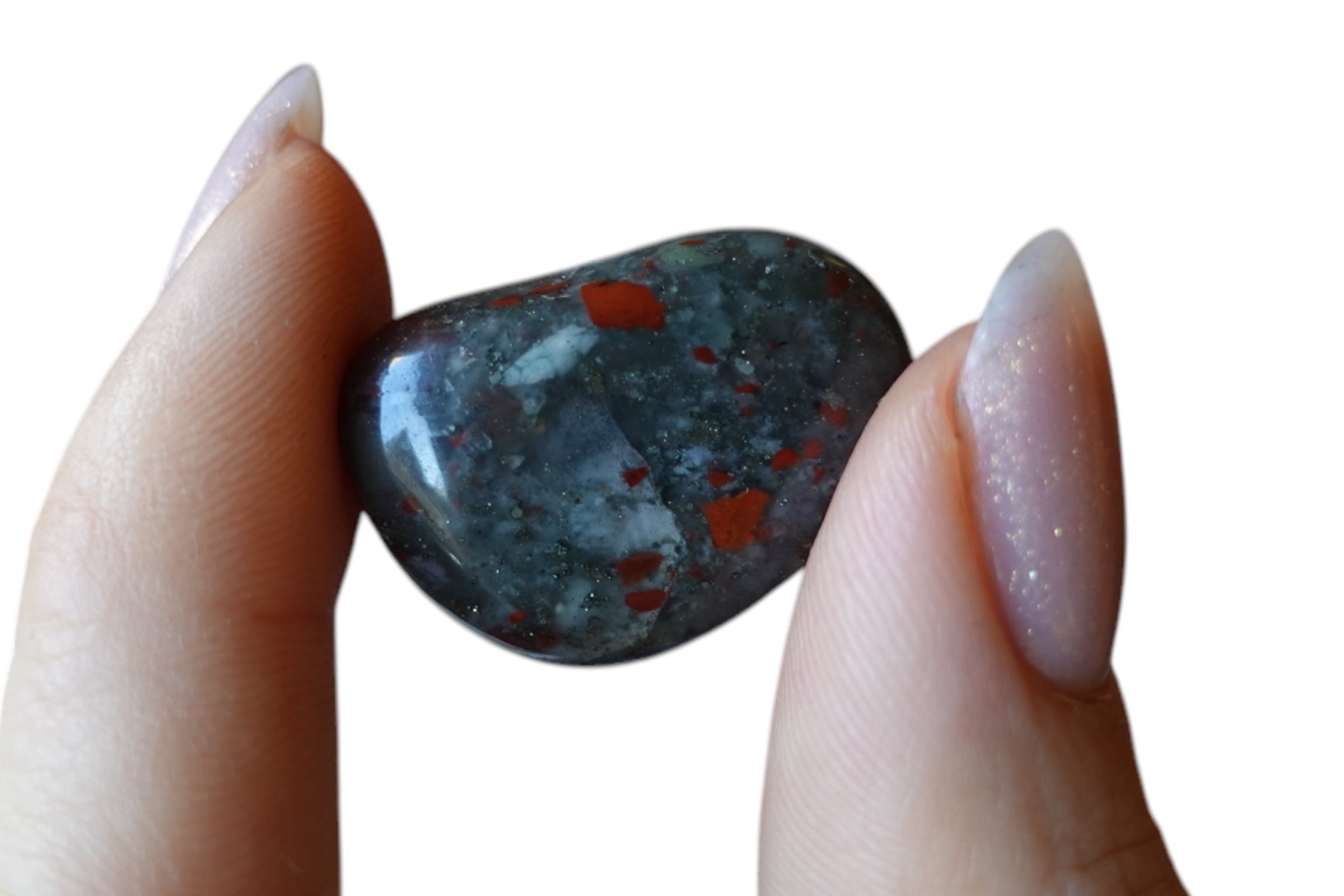 Bloodstone Tumbled Stones