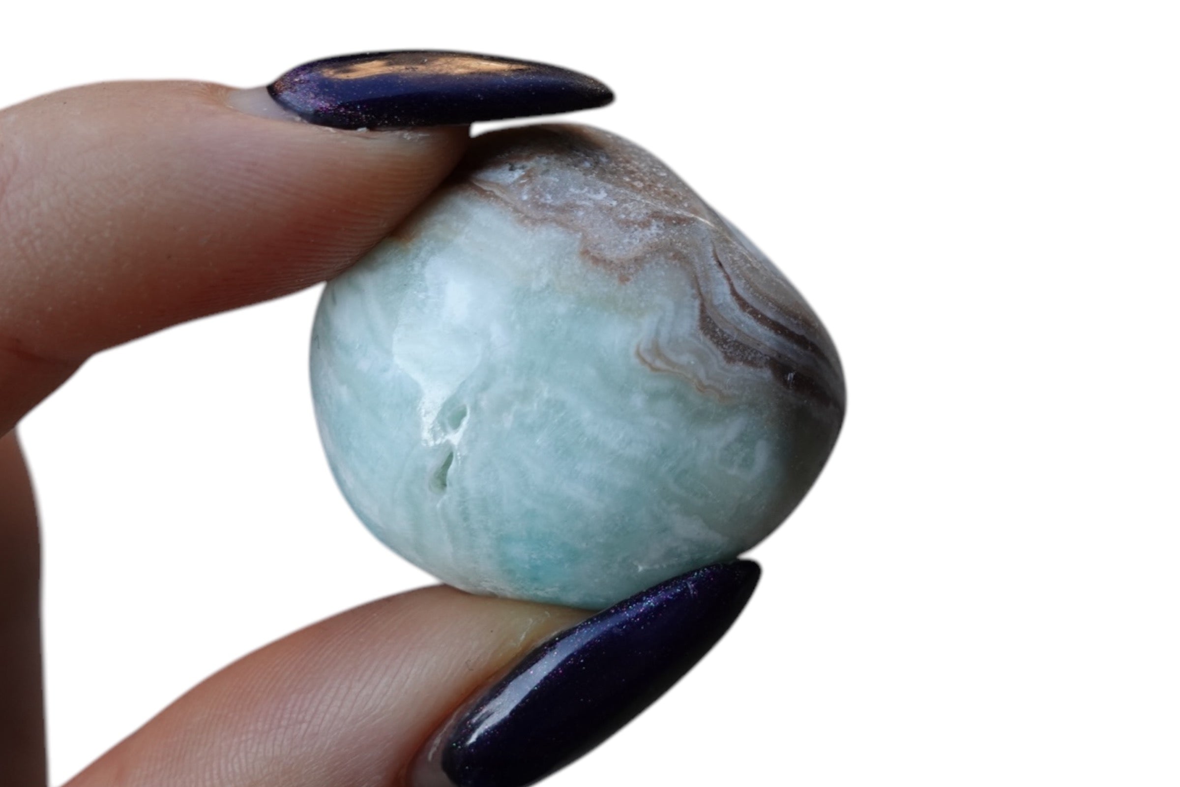 Caribbean Calcite Tumbled Stones