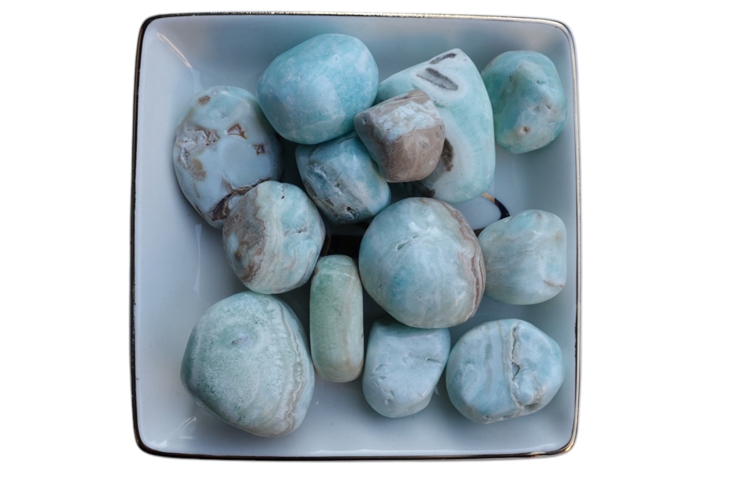 Caribbean Calcite Tumbled Stones
