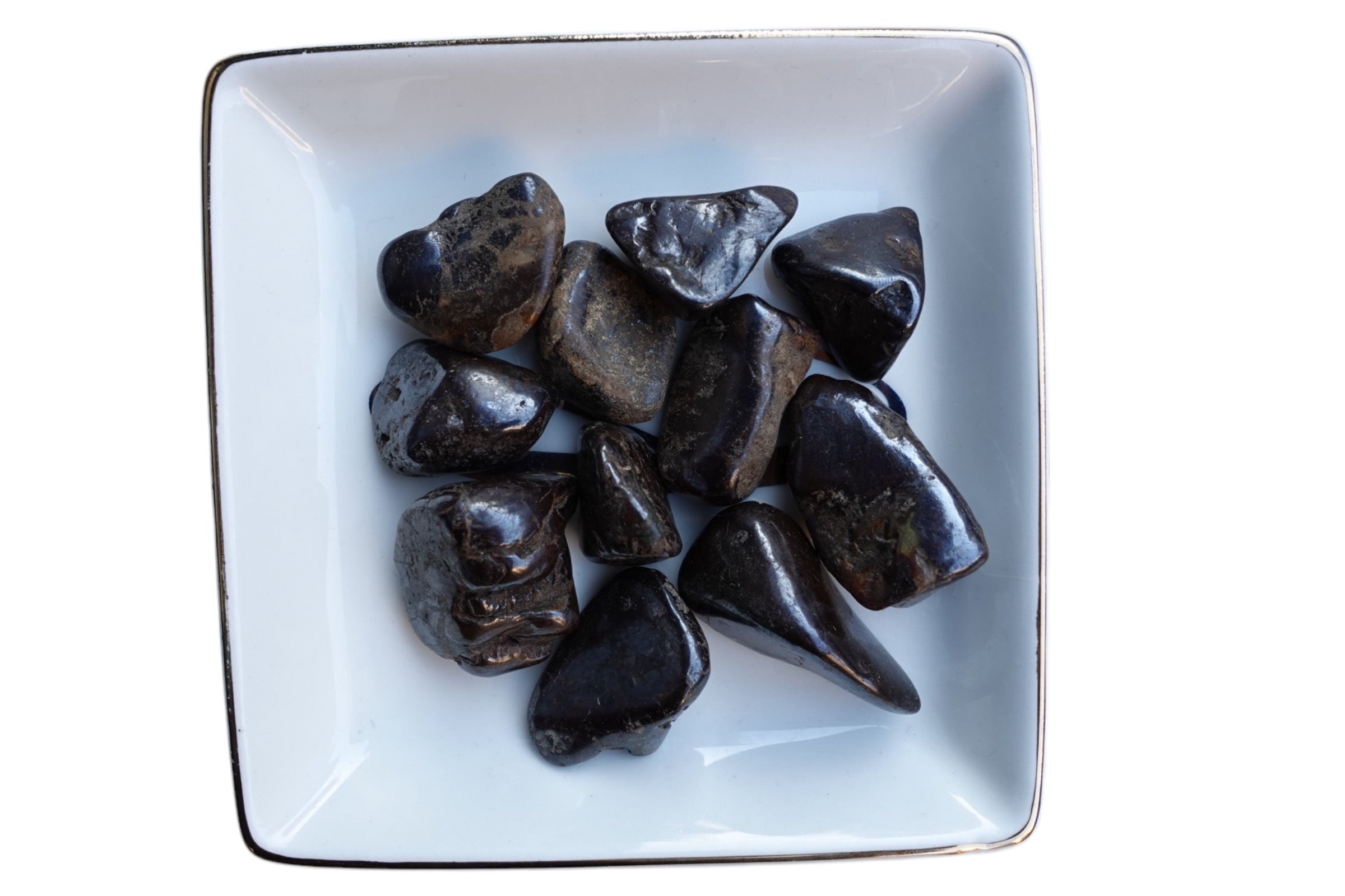 Hematite Tumbled Stones