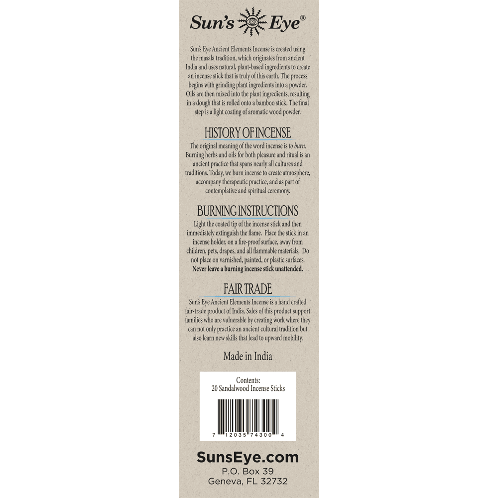 Incense Box - Sandalwood