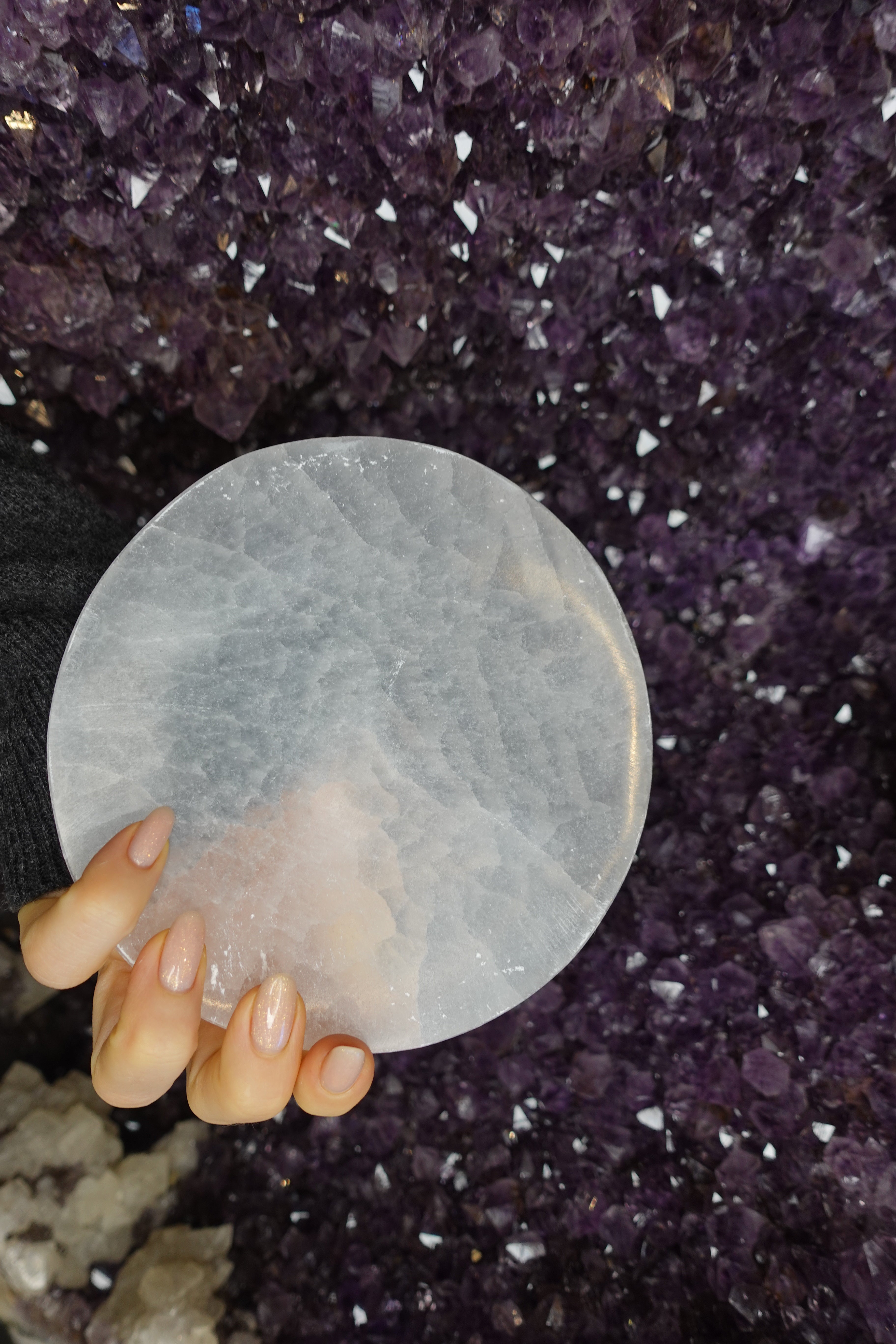 Selenite Charging Plate