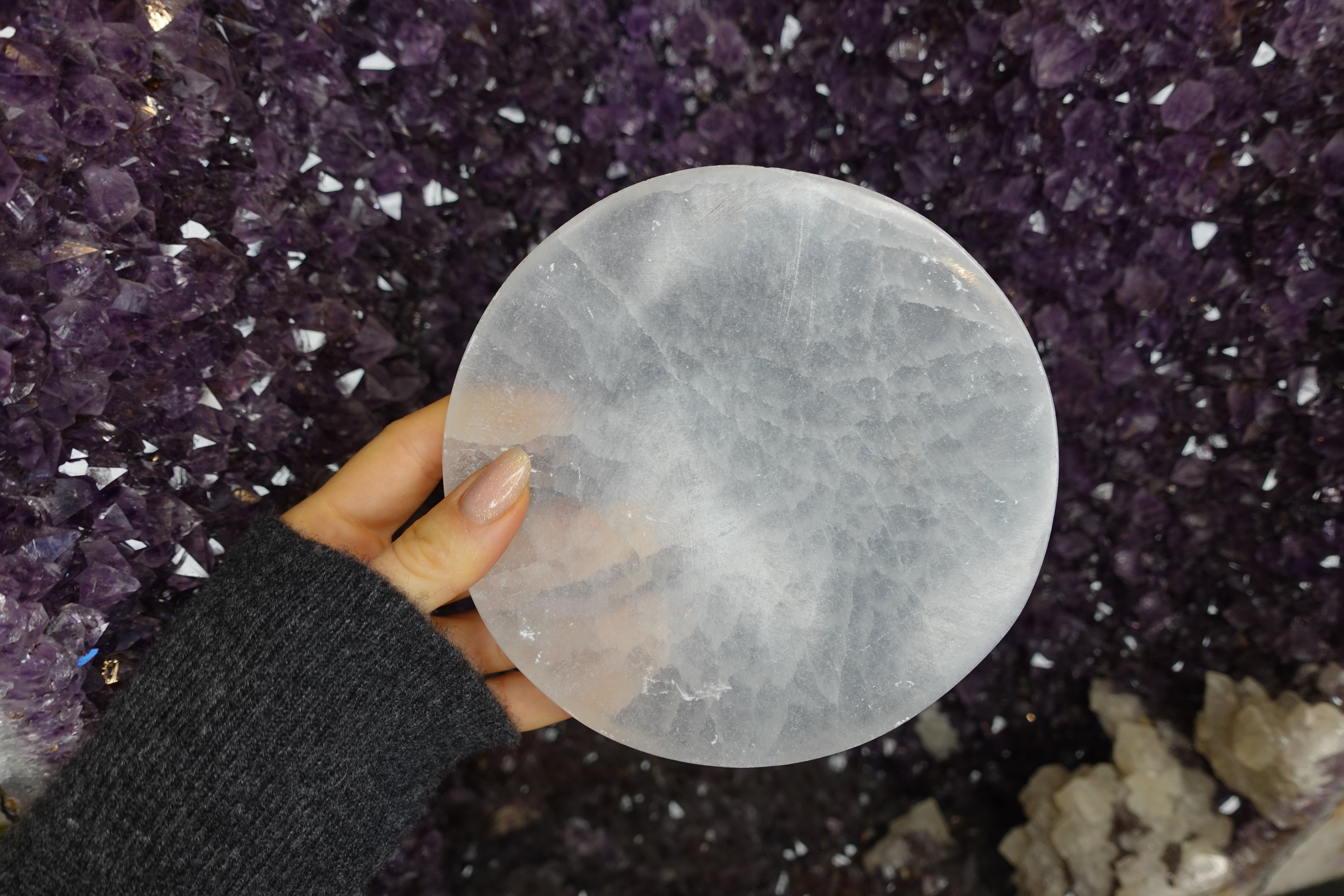Selenite Charging Plate