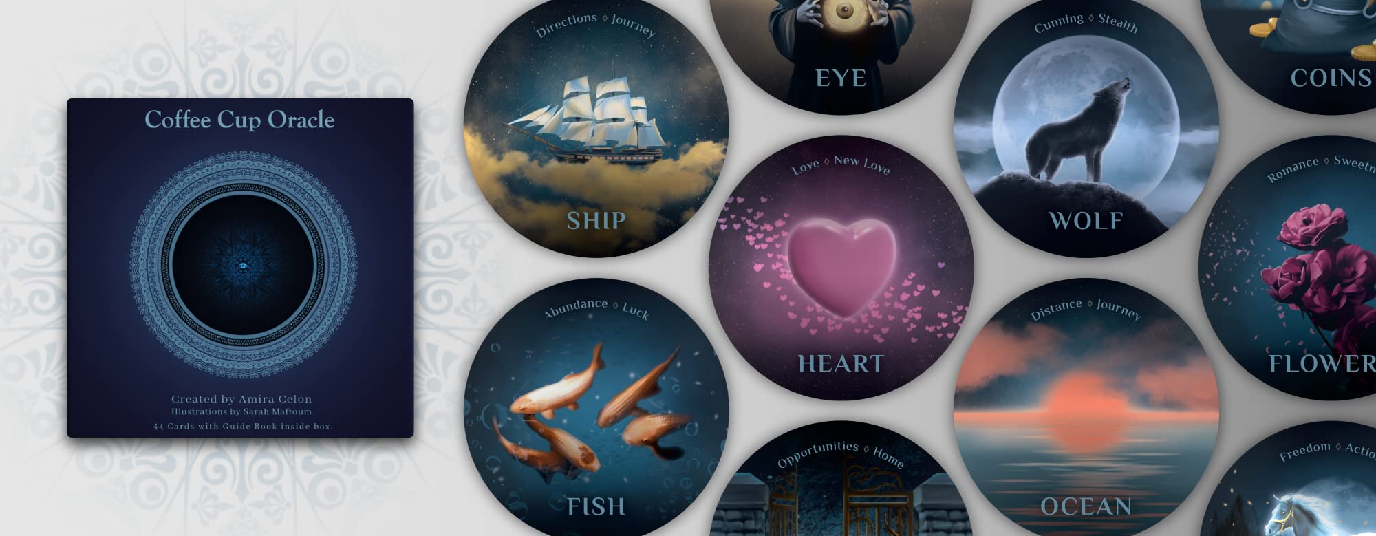 Coffee Cup Oracle Cards