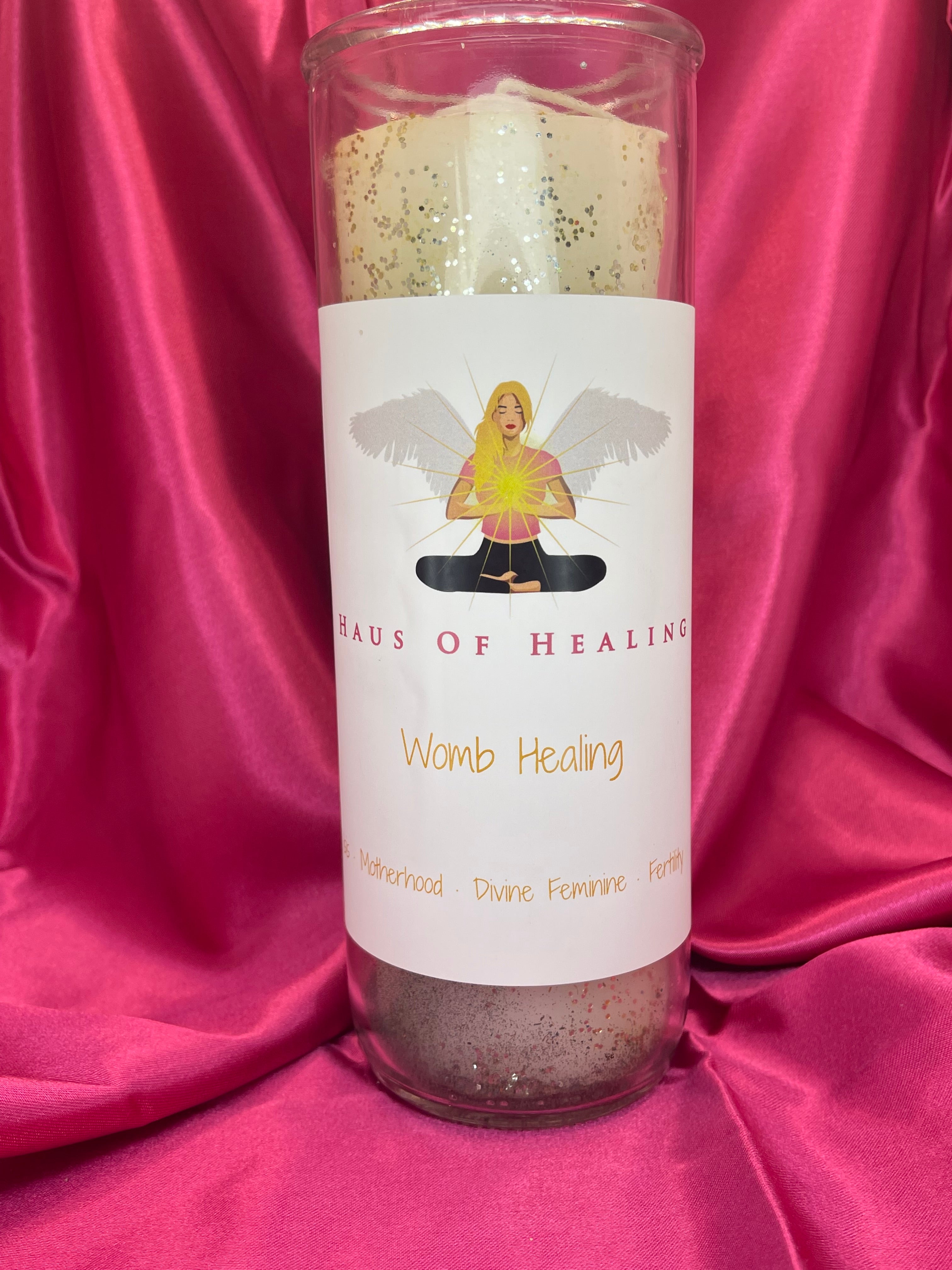Haus Of Healing Intention Candle: Womb Healing