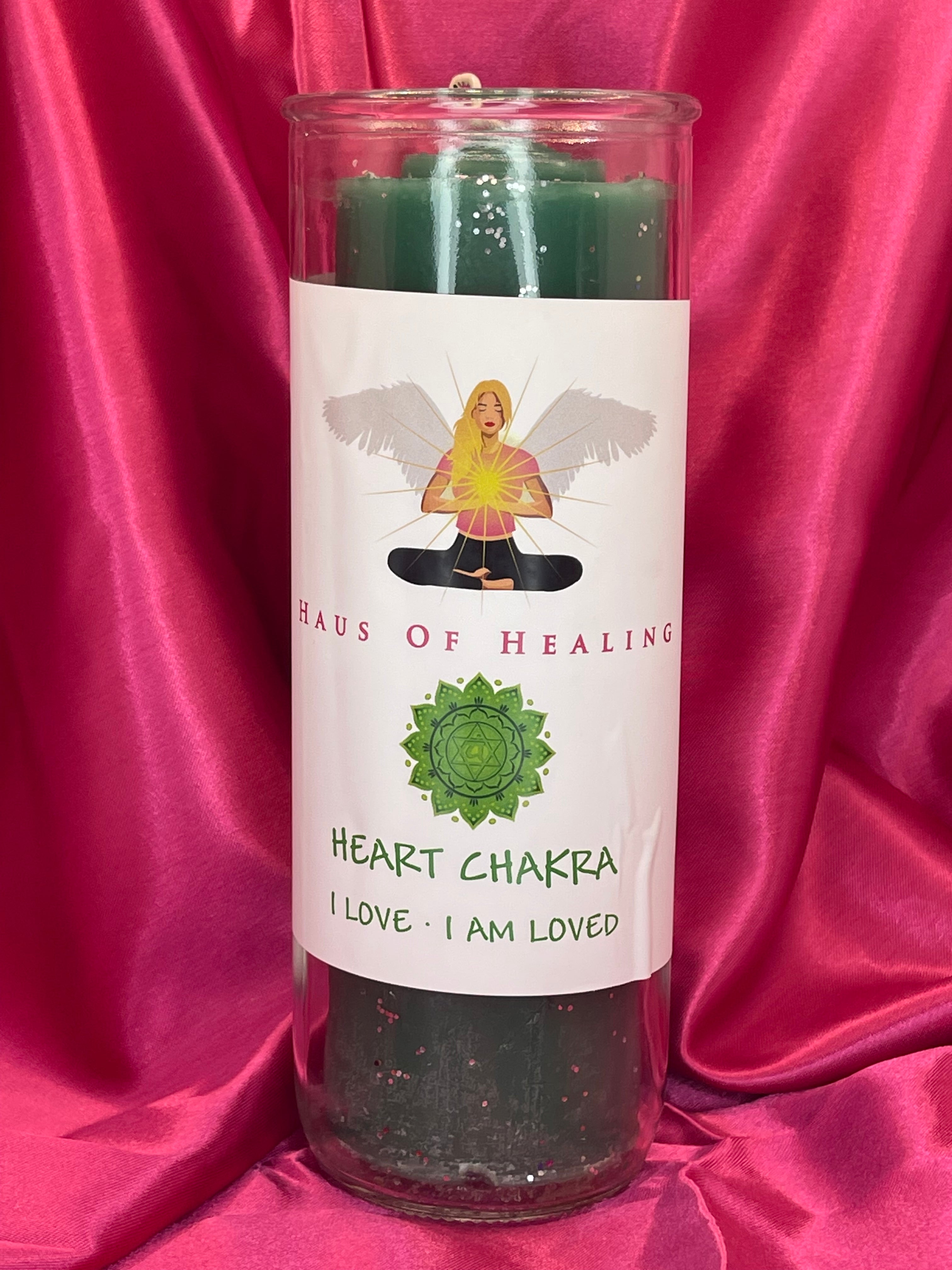 Haus Of Healing: Chakra Candles: Heart Chakra