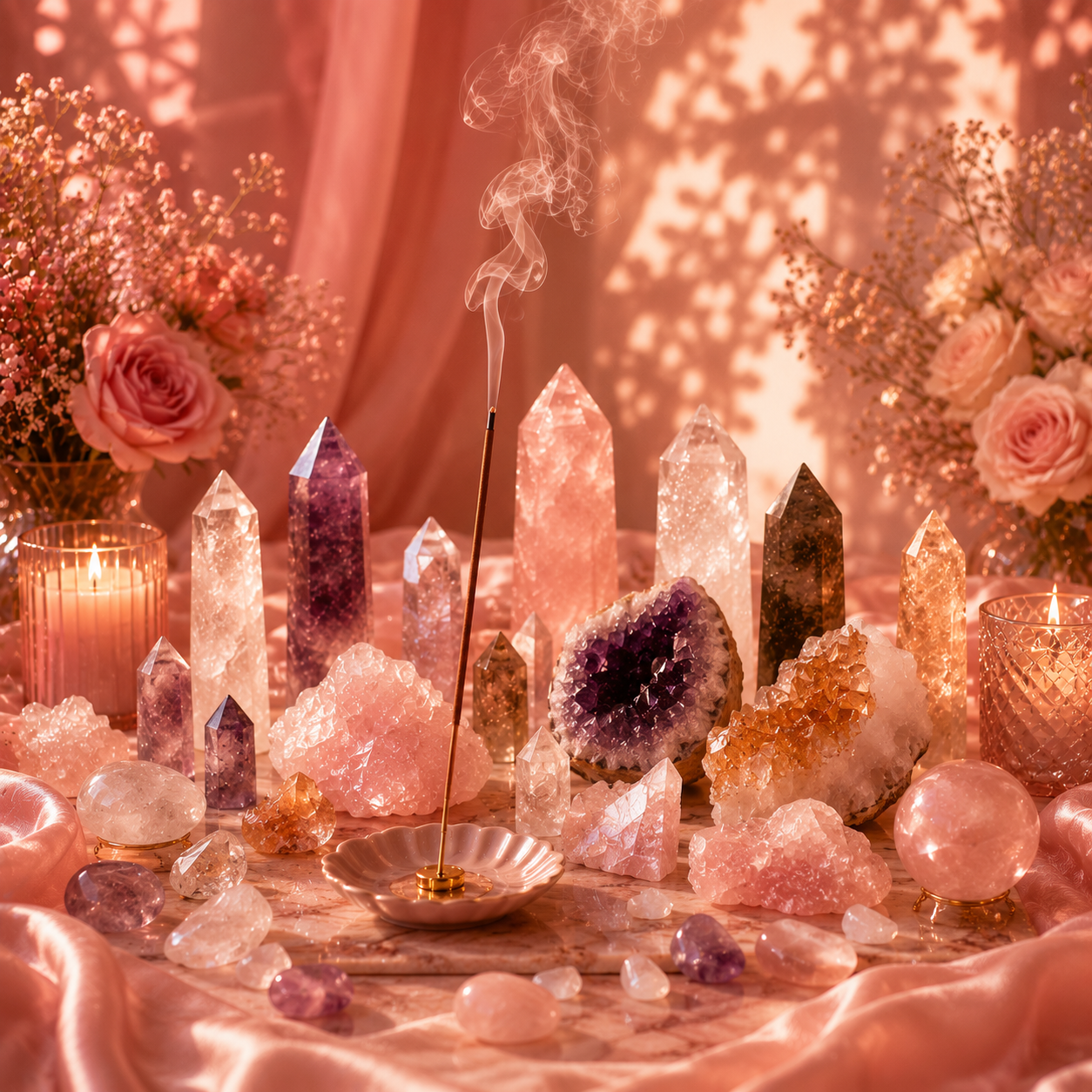 The Profound Benefits of Crystals, Incense, and Spiritual Healing