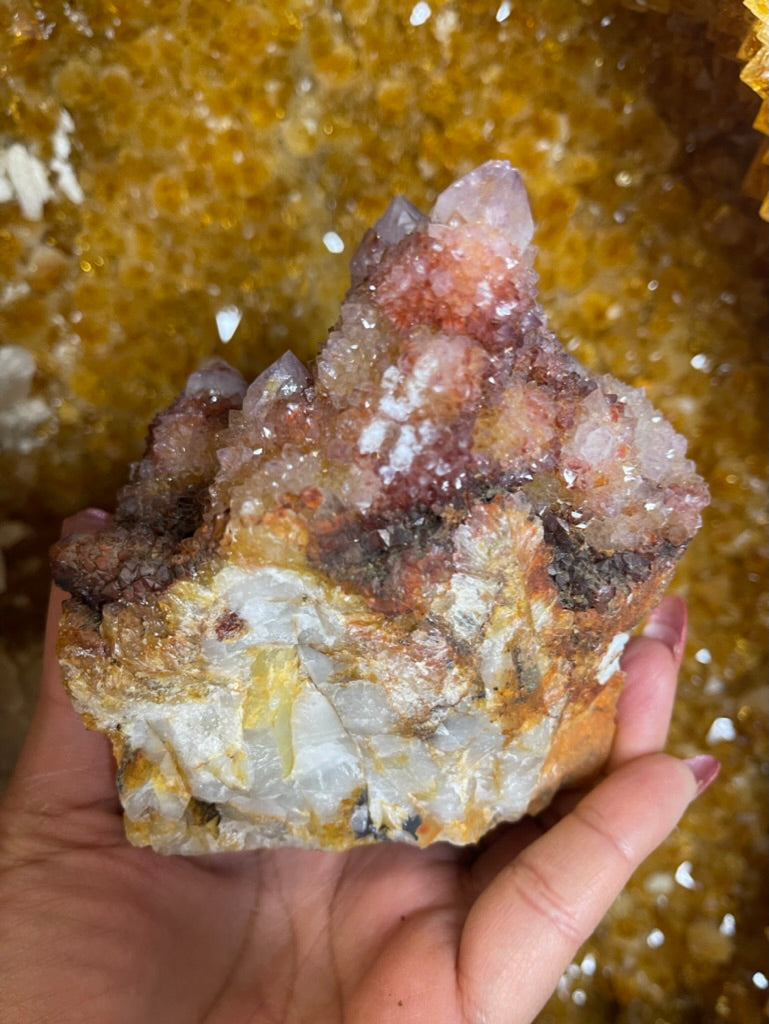 🧚‍♀️ Fairy Realm Portal – Spirit Quartz Cluster