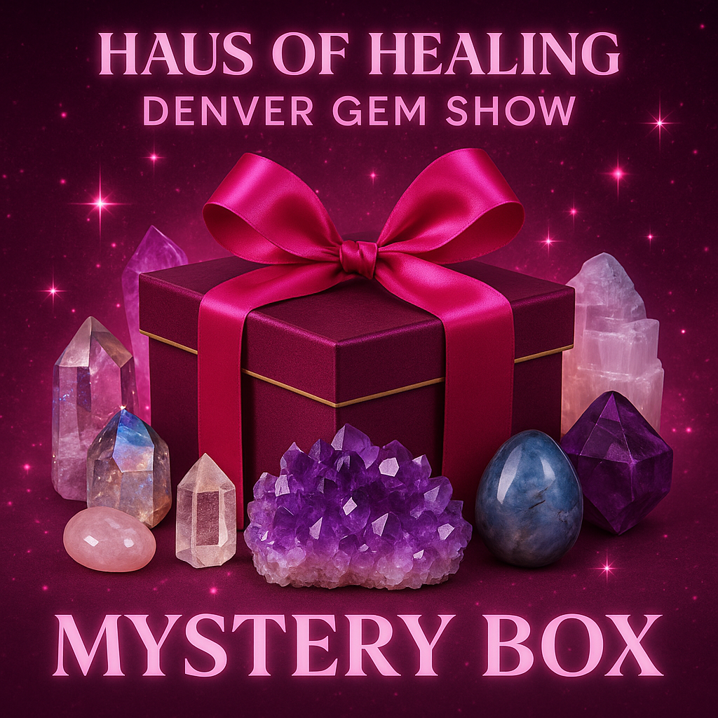 🌟Haus of Healing Denver Gem Show Mystery Boxes 🎁🌟