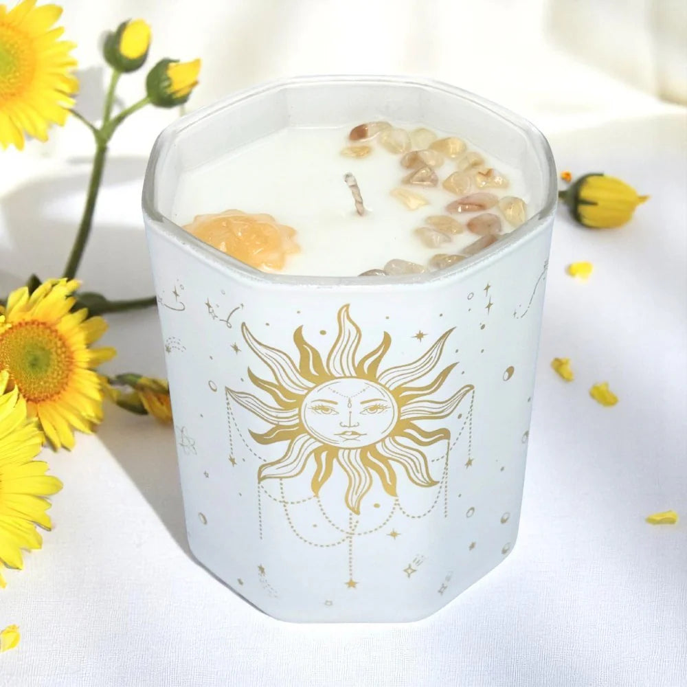 Sun Crystal Candle ☀️