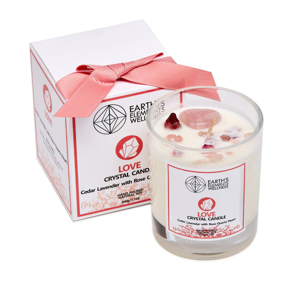 Love Crystal Candle 💗❤️