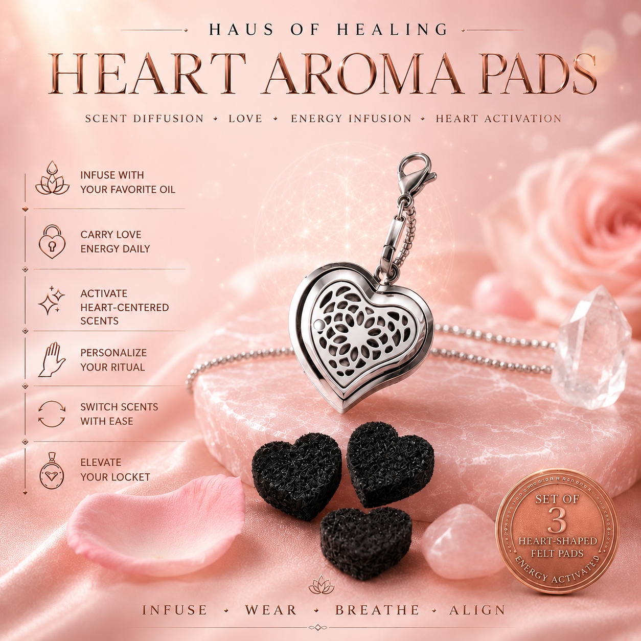 Heart Felt Pad Refill - 3 Pack