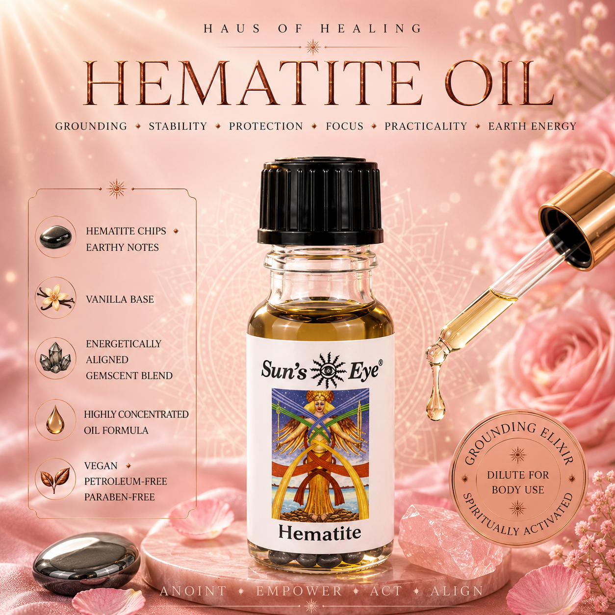 Hematite Oil