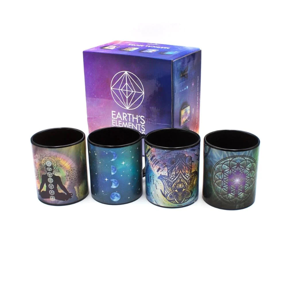 Color Changing Magical Mugs Set Of 4