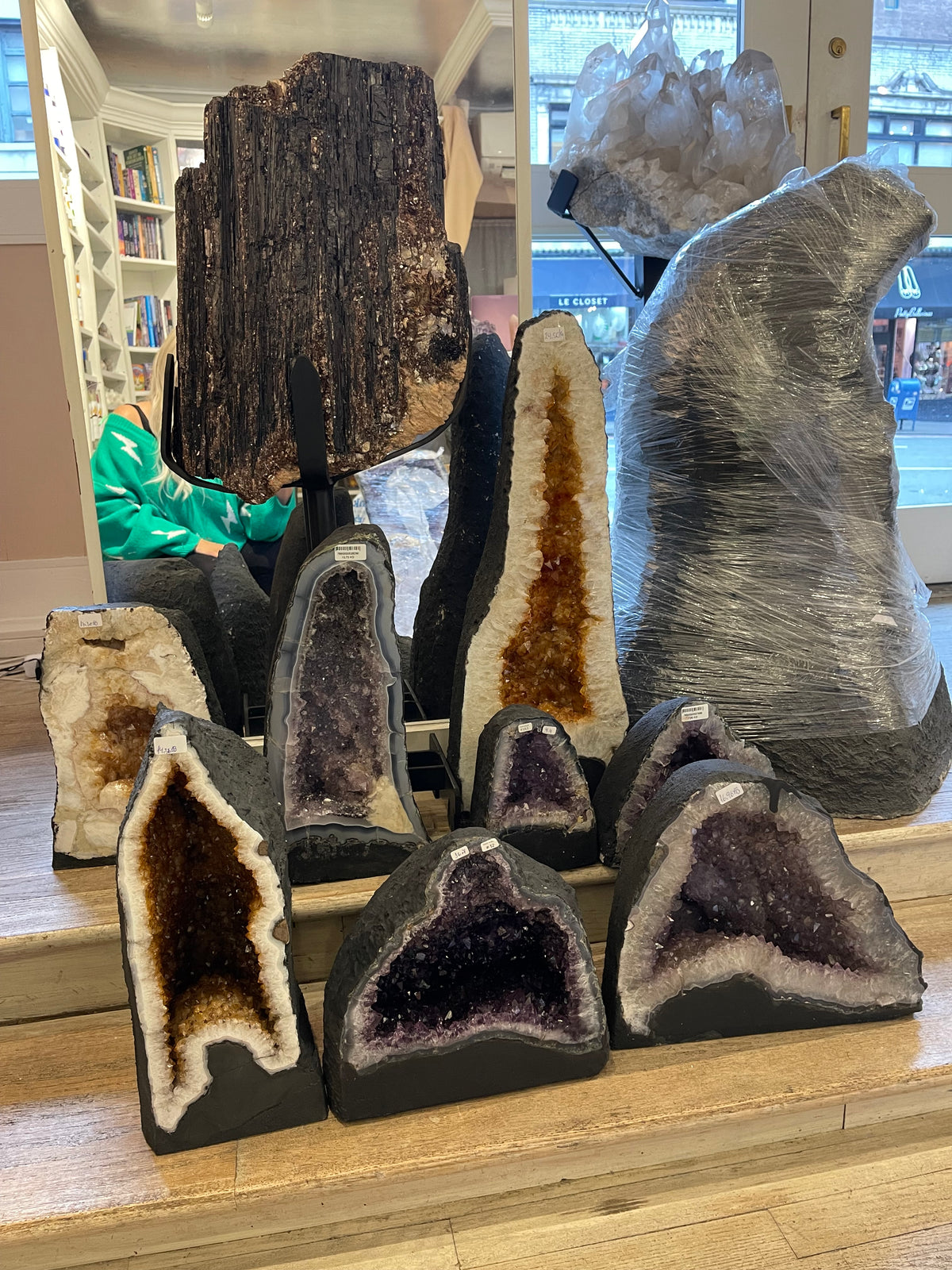 Lavender Light 💜 – Brazilian Amethyst Cathedral Geode | 16.96 kg