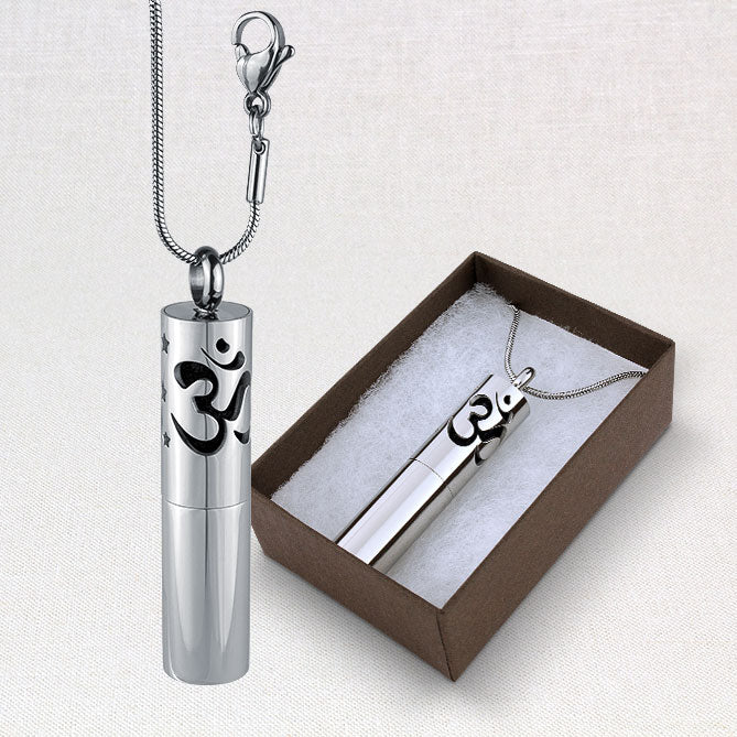 Aromatherapy Pendulum Locket - Om