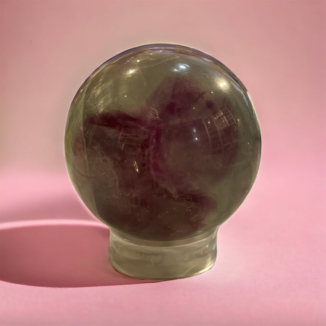Fluorite Sphere Medium - NEW