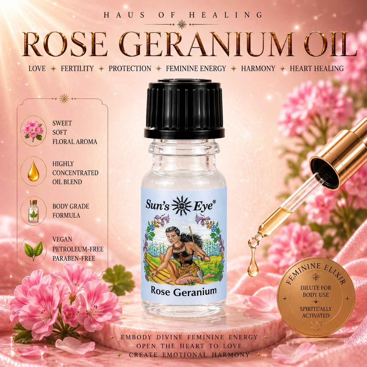 Rose Geranium Oil