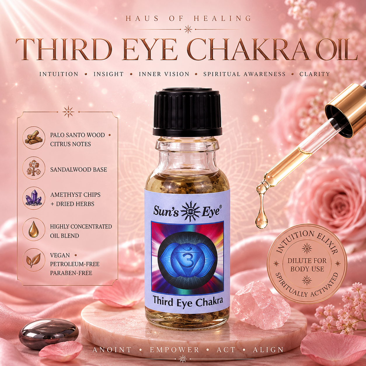 Third Eye Chakra Oil