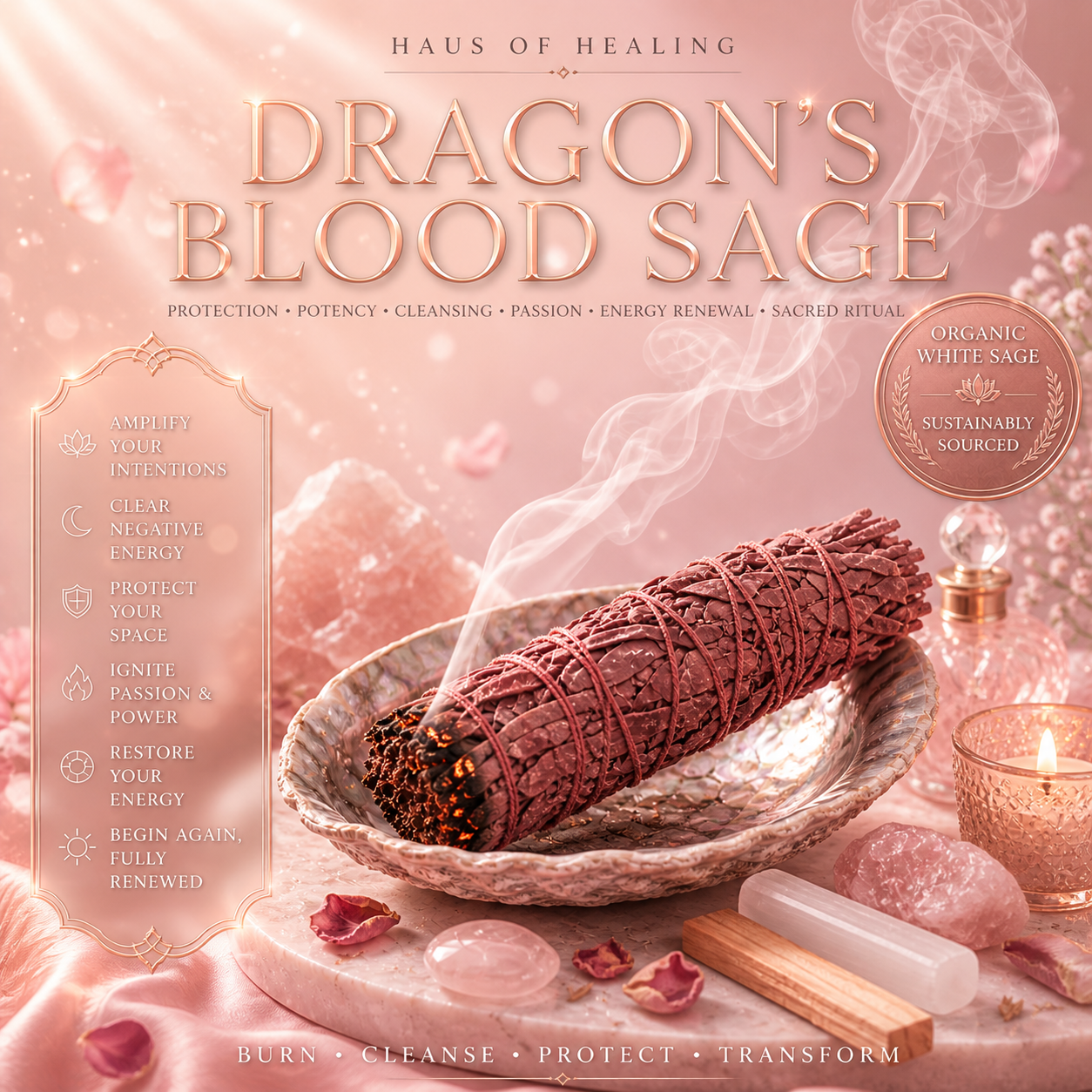 4" Dragon's Blood