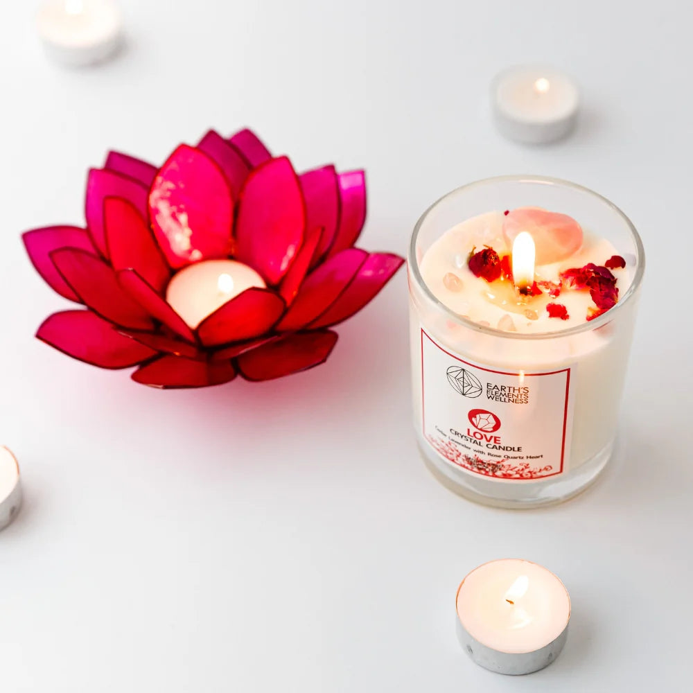 Love Crystal Candle 💗❤️