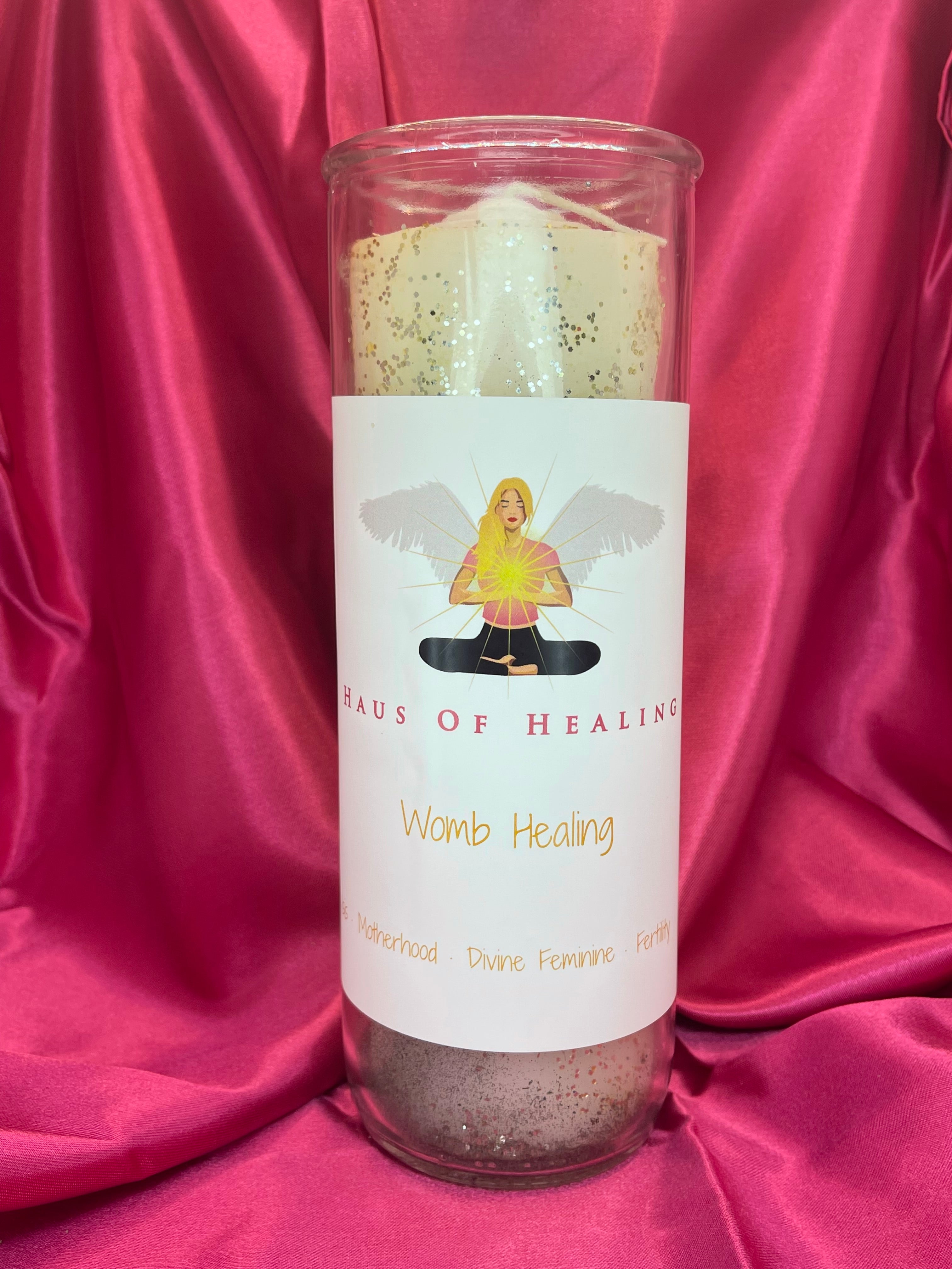 Haus Of Healing Intention Candle: Womb Healing