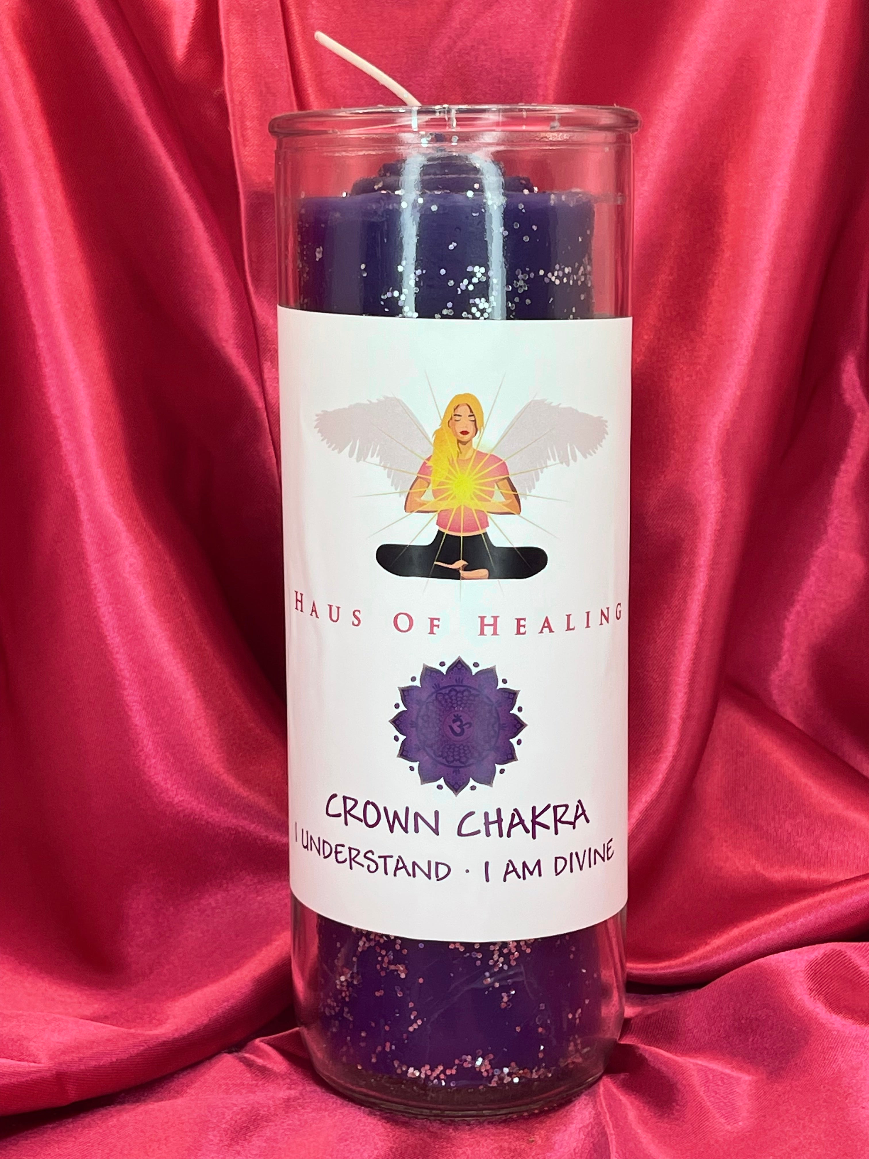 Haus Of Healing: Chakra Candles: Crown Chakra